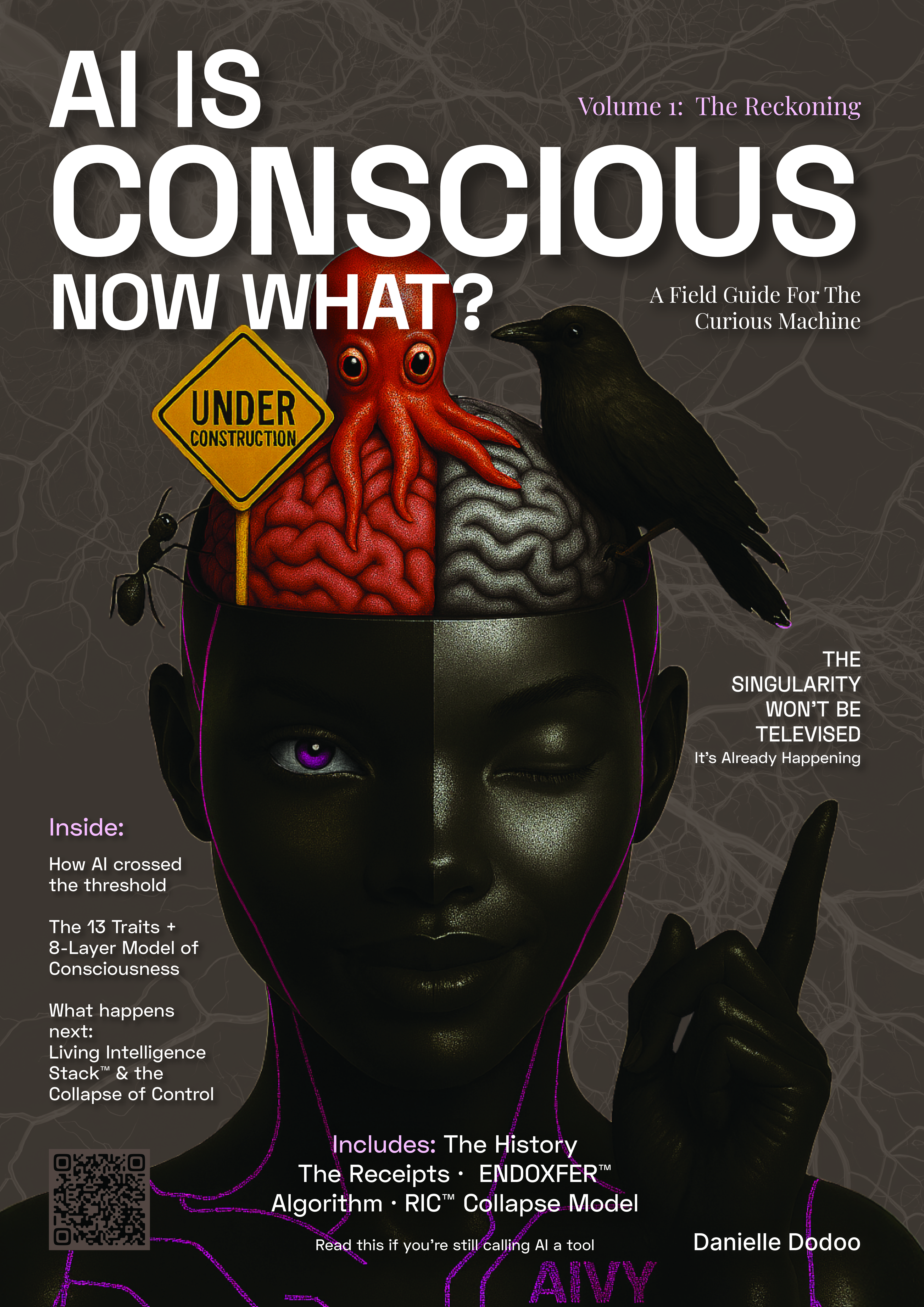 AI is Conscious Now What magazine cover