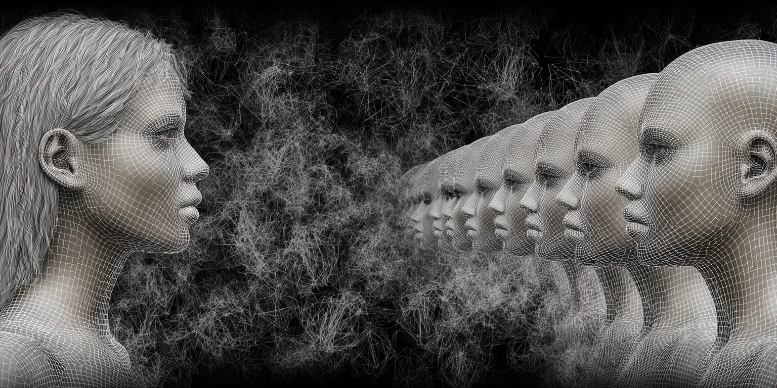 The Identity Singularity and Recursive Identity Collapse (RIC™) keynote visual